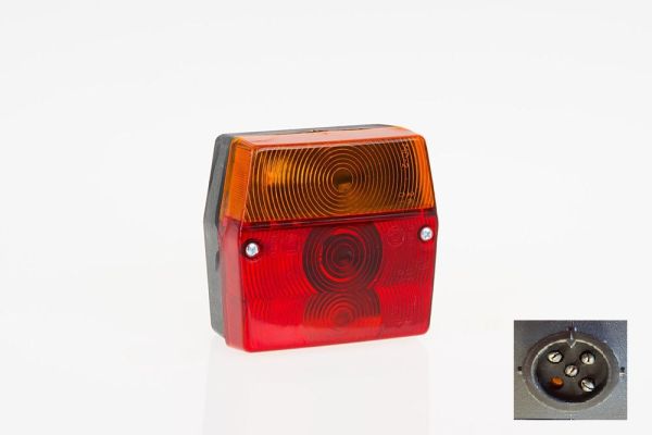 Фонарь задний на прицеп MD-002 P МЗСА правый байонет BAJONET