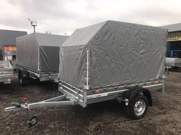Автомобильный прицеп с тентом АЭРО 150 см МЗСА 817704.022