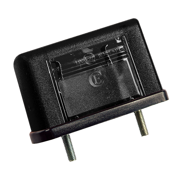 Фонарь подсветки номера прицепа ЕС10.01 черный, без лампы