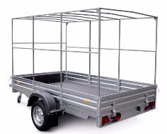 АКЦИЯ! Автомобильный прицеп  МЗСА 817716.001 для мототехники