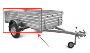 Борт на прицеп боковой МЗСА 817701