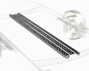 Трап для прицепа 1700мм ПРАКТИК ПРО МЗСА 81771D.101, 81771G.011, 81773G.011 оцинкованный длинная секция - Задний