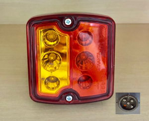 Фонарь задний на прицеп МЗСА LED BAJONET (А.3776.001-01) (легко меняется, устанавливается в родные места прицепа)