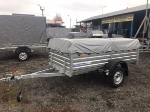 Легковой прицеп с тентом 70 см МЗСА 817704.024 