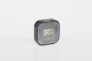 Фонарь габаритный прицепа FT-027 B (белый) LED FRISTOM