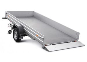 Прицеп для снегохода МЗСА 817717.032 с алюминиевыми бортами