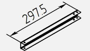 Швеллер на задний борт прицепа МЗСА 817700.002