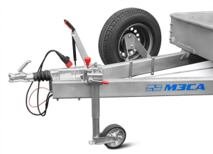 Держатель запасного колеса прицепа МЗСА 842111.201, 842122.301