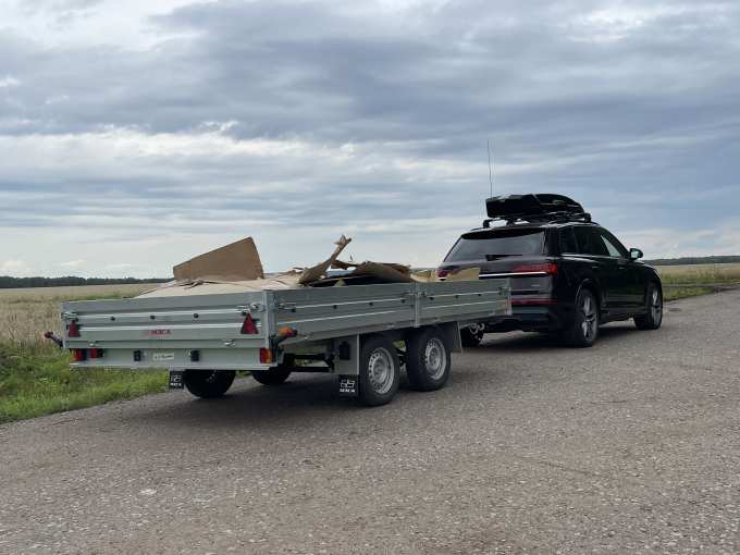 Двухосный прицеп купить в Уфе МЗСА 817739.001