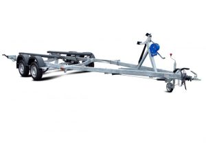 Прицеп для катера 5,7 метров МЗСА L 6522-2.16 исп.401, с тормозами, двухосный