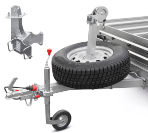 Держатель запасного колеса прицепа МЗСА OFF-ROAD (уста-ся с лебедкой)