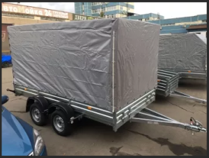 Двухосный прицеп с тентом 180 см МЗСА 817736.022 (Нужна установка скоб!!!)