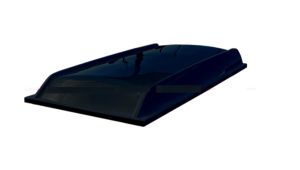 Крышка для прицепа 191205 МЗСА 817710 исп.012 (014, 016, 022, 024, 026) Н 500 (680) мм Эврика, черная