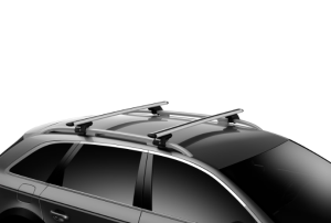Комплект опор на крышу 4 шт. Thule Evo для автомобилей с обычными рейлингами (с замками)