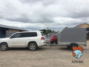 Прицеп для квадроцикла с тентом АЭРО 150 см МЗСА 817702.022