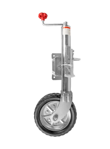 Опорное колесо для прицепа D 48, 500 кг, с поворотным кронштейном, рукоятка верхняя (ЭТЛН) (2)