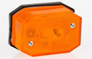 Фонарь контурный на прицеп FT-001Z III LED желтый 0.5 м.