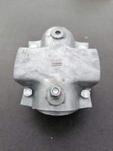 Кронштейн соединения дышла с осью прицепа 80х80 90 82,5 KNOTT ОРИГИНАЛ