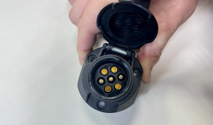 Розетка для фаркопа ТСУ 7-контактная, пластиковая