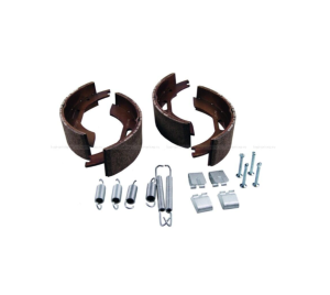 Тормозные колодки на прицеп для колесного тормоза S 2504-7  (4 колодки +пружины) (4018193) АЛКО