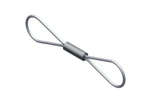 Страховочный трос для прицепа без тормоза до 750 кг AL-KO ОРИГИНАЛ