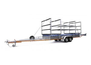 Прицеп для байдарок, каноэ, гребных судов МЗСА V 1224-2.25 исп.205 (822231.205), с тормозами