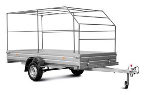 Каркас тента 351515С для прицепа МЗСА 817717 исп.032 (034), 817732 исп.032 (034), В 3515-2.25 исп.221 Н1500 мм Угол скоса - 45°