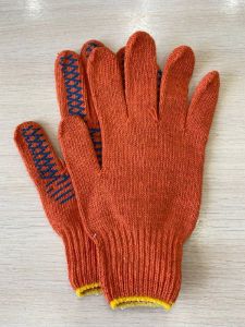 Перчатки Х Б 5-и нитка 7,5 кл.. ПРОФИ с ПВХ