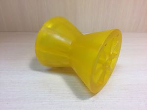 Ролик носовой прицепа L95 D87 54 13 мм PVC жёлтый KNOTT ОРИГИНАЛ