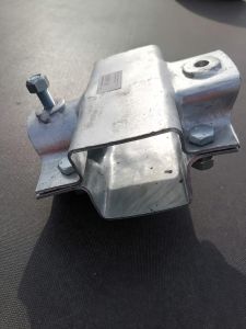 Кронштейн соединения дышла с осью прицепа 80х80 70х70 d70 KNOTT ОРИГИНАЛ