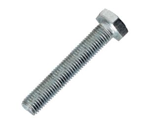 Болт с шестигранной головкой М8х35 ГОСТ 7798 DIN 933, оцинкованный (АРИВА - для крепления крепежных петель)
