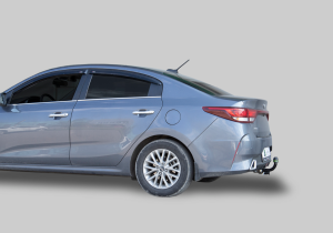 Фаркоп Киа (Kia) Rio IV рестайл (FB) седан 2020-2022, Solaris KRS 2024- без снятия и выреза бампера. Нагрузки 120075 кг (3)