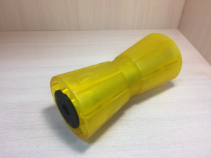 Ролик килевой прицепа L195 D89 61 17 мм PVC жёлтый KNOTT ОРИГИНАЛ
