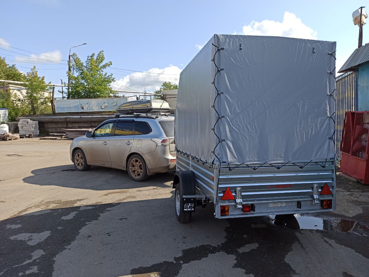 Прицеп с высокими бортами Уфа, Казань, Ижевск, Наб Челны, Чебоксары 