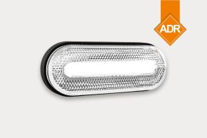 Фонарь габаритный прицепа FT-070 B LED, белый, 12-36V. FRISTOM
