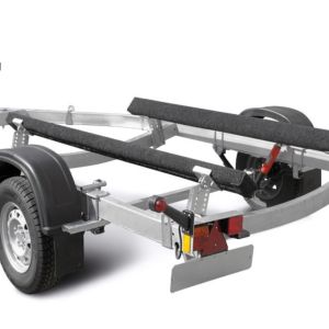 Ложемент L 2654мм в сборе с кронштейнами МЗСА 3906.0022 для прицепа МЗСА 81771Е исп.101, в комплекте 1 ложемент