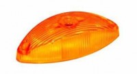 Рассеиватель фонаря прицепа ГФ2 оранжевый (стекло фонаря), Евросвет