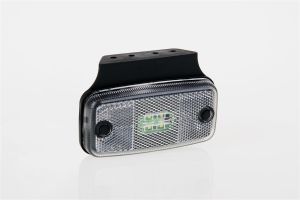 Фонарь габаритный прицепа FT-019 B+K (с кронштейном белый) LED FRISTOM