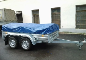 Двухосный прицеп с тентом 50 см МЗСА 817732.022 