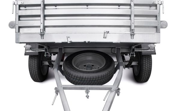 Держатель запасного колеса прицепа МЗСА 3105.0008 (на бортовой прицеп пластина)