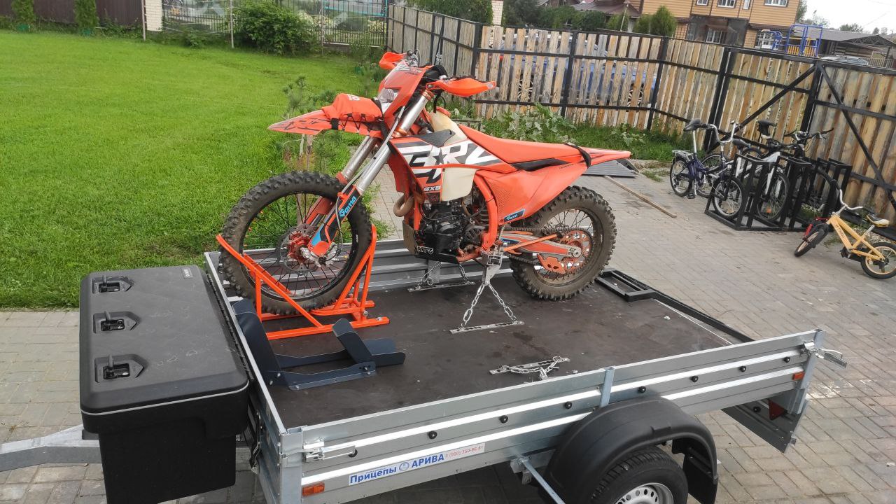 Прицеп для перевозки мотоцикла Эндуро
