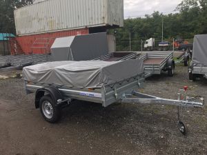 Прицеп для автомобиля с тентом 50 см МЗСА 817702.022