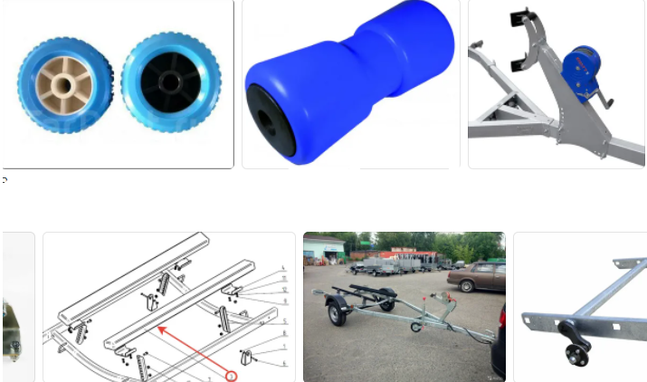 Запчасти для лодочных прицепов