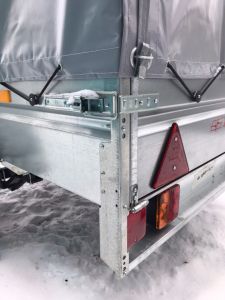 Стойка борта прицепа МЗСА 817700.002, задняя левая 