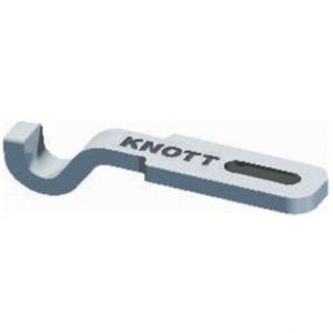 Пластина для замок борта прицепа (функции самосвала) арт.6S5684.001 (RB11) KNOTT ОРИГИНАЛ