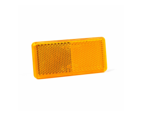 Отражатель на прицеп желтый прямоугольный DOB-035 Z