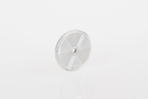 Отражатель на прицеп белый круглый d60 мм с центр. отверстием DOB-033 В, Fristom