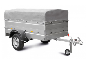 Легковой прицеп с тентом 83 см и надставными бортами МЗСА 817700.002