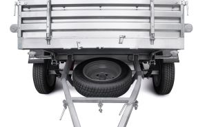 Держатель запасного колеса прицепа МЗСА 3105.0008 (на бортовой прицеп пластина)