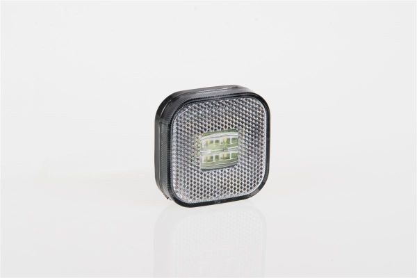 Фонарь габаритный прицепа FT-027 B (белый) LED FRISTOM